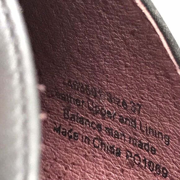 Sanita Women's Bliss Baja Slide Pump Black Leather Peep Toe Sandals US 6  EU 37 - Picture 6 of 7